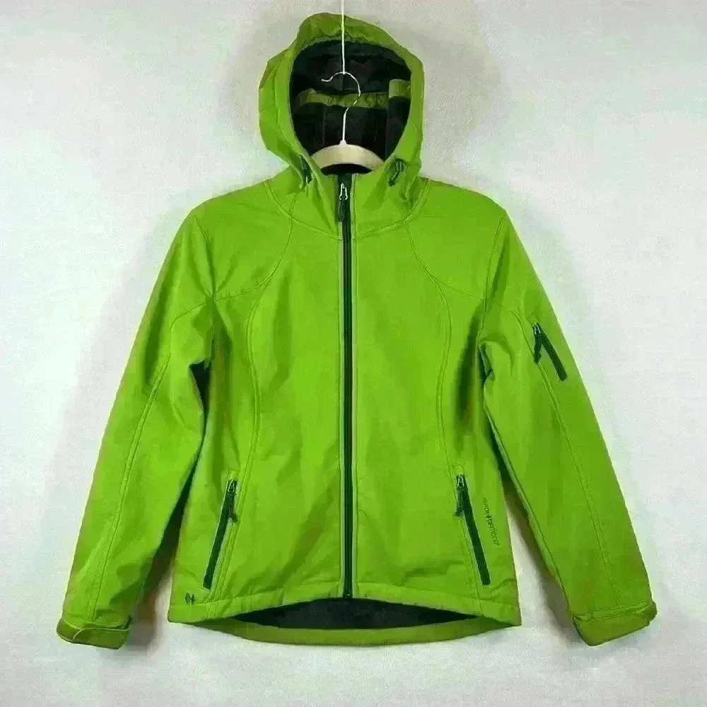 Black Diamond Women’s Softshell Jacket Size S Green